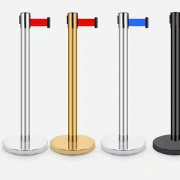 Cột chắn inox, dây dài 5m