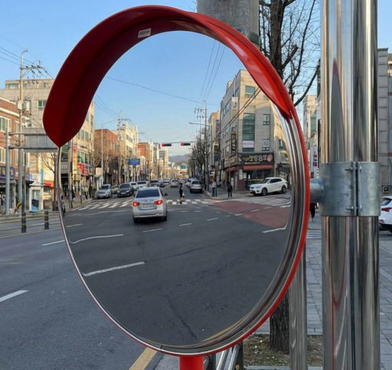 Gương cầu lồi inox - Đường kính 800mm