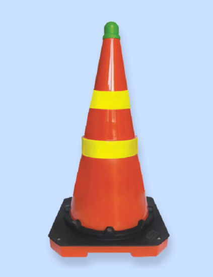 Cọc giao thông nhỏ phản quang vàng GT53