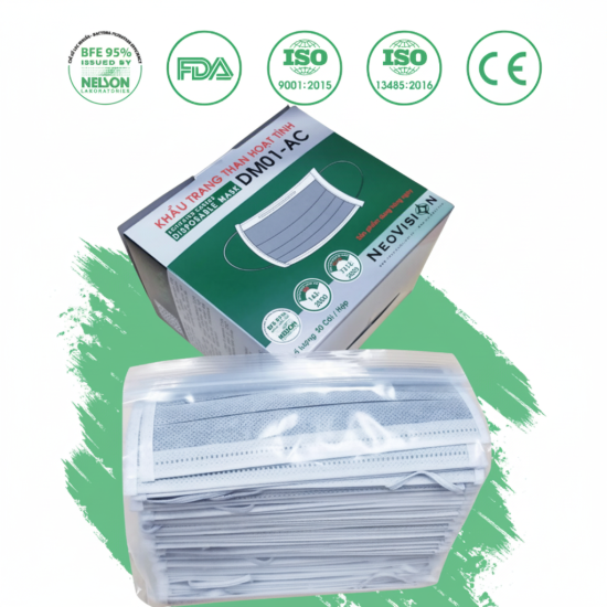 Khẩu Trang Than Hoạt Tính DM01-AC
