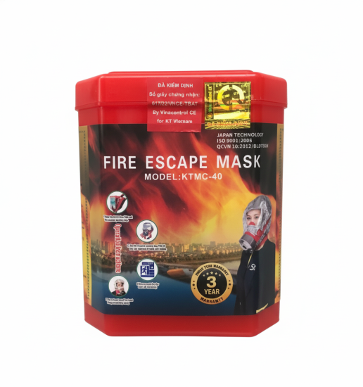 Mặt nạ chống khói thoát hiểm Model: KTMC-40